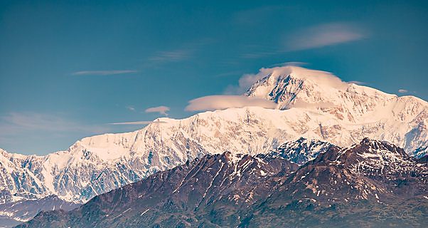 Landscape in Denali National Park and Preserve, Alaska.