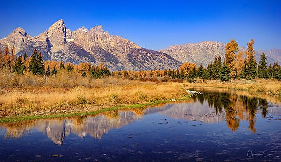 The T.A. Moulton Barn in Grand Teton National Park, Wyoming.