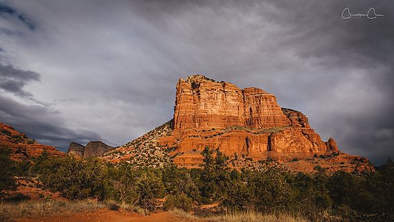 Courthouse Butte in Sedona, Arizona.