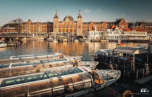 A corner of Amsterdam.