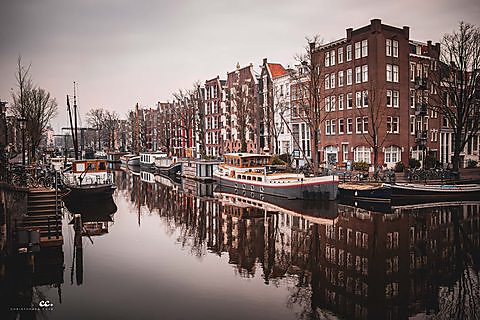 A bridge in the Jordaan, Amsterdam.