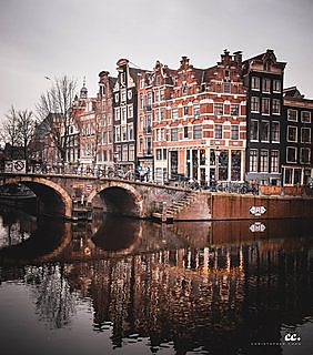 A bridge in the Jordaan, Amsterdam.