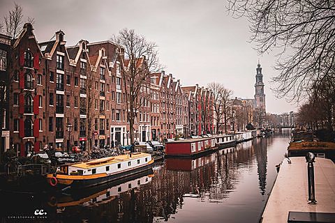 The Jordaan district in Amsterdam.