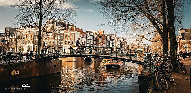 The Jordaan district in Amsterdam.