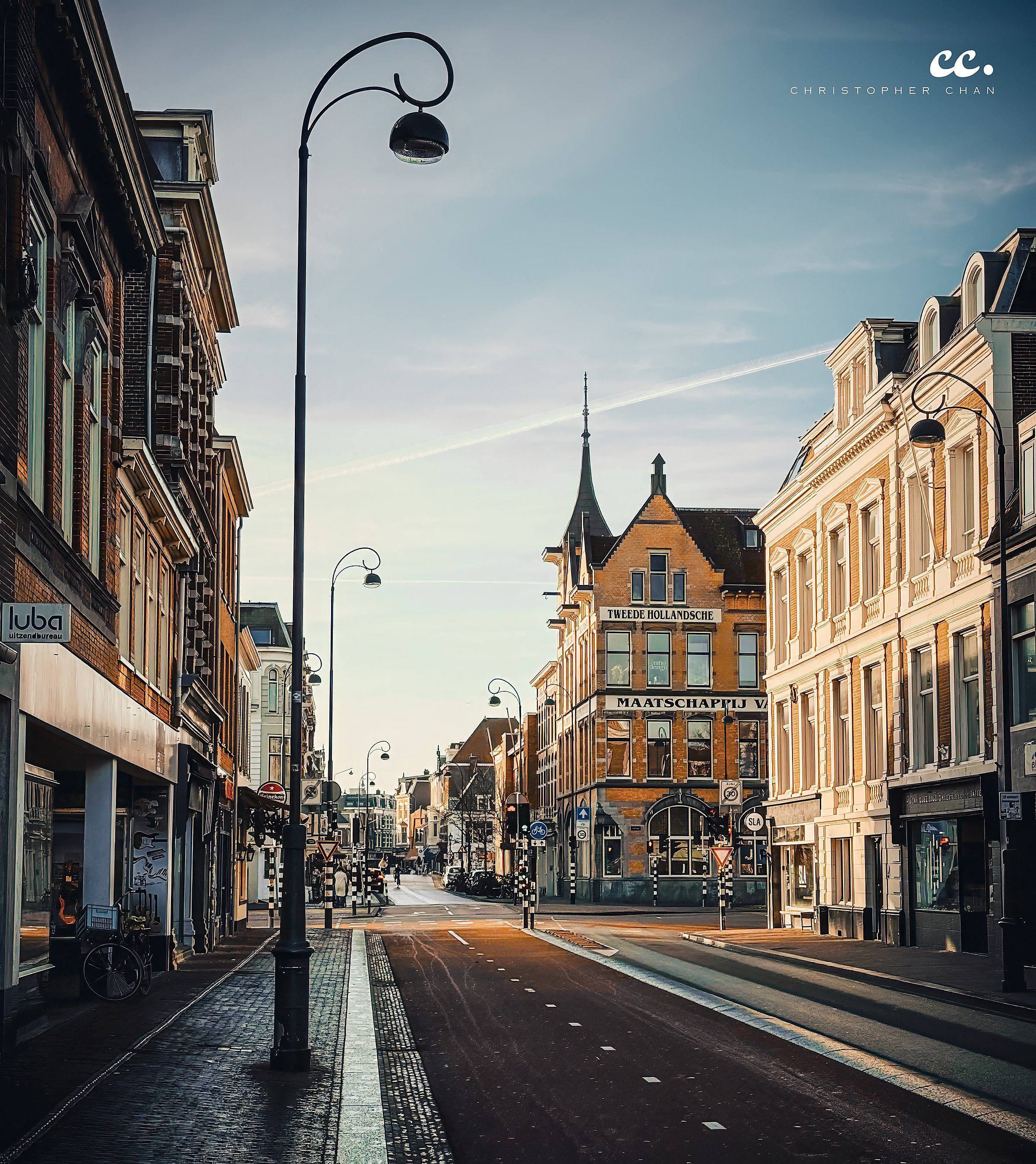 A view in Haarlem, Netherlands.