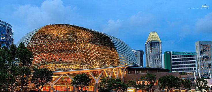 Gardens by the Bay in Singapore.